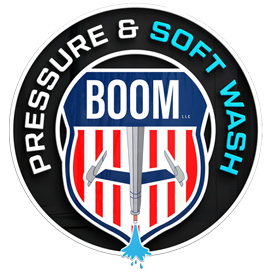 BOOM Pressure & Soft Wash LLC Logo