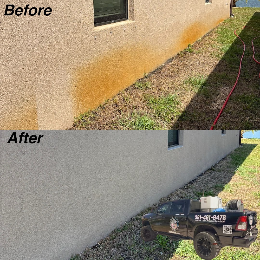 Professional Rust Removal and House Wash in Palm Bay