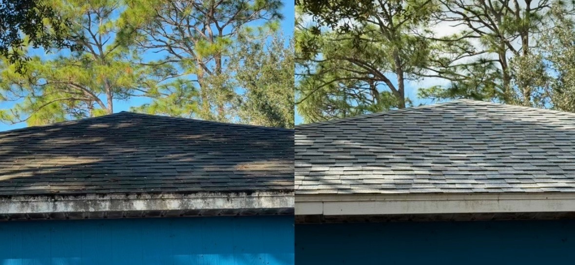 Top Quality Roof Cleaning Performed in Palm Bay, Florida