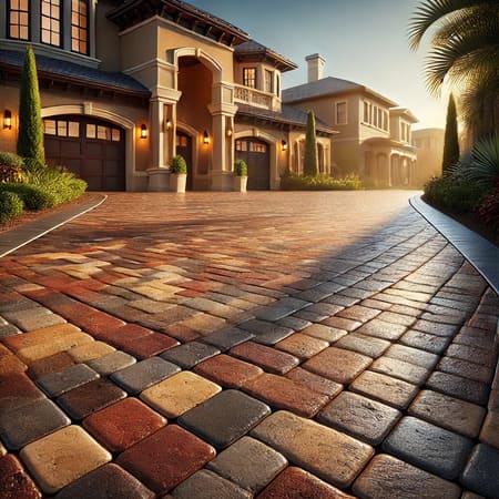 Paver Cleaning & Sealing